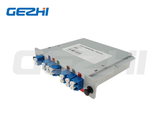 Splitter PLC 1X8 de matériau ABS pour une longueur d'onde de 1260 à 1650 nm dans les applications FTTH