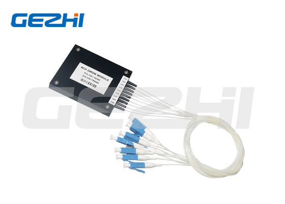 Module Mux Demux Optique CWDM 8 Canaux pour FTTX avec Faible Perte d'Insertion
