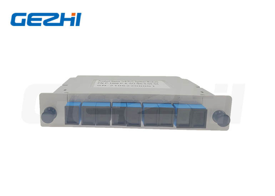 insertion de carte de cassette de boîte de diviseur de PLC de 1260nm 1650nm 1x8 1x16 LGX