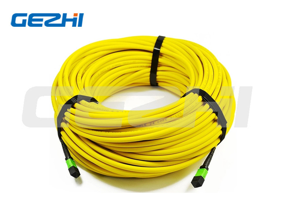 Câble optique de tronc de fibre de MPO/APC 24 noyaux 48 noyaux Sm Ofnp