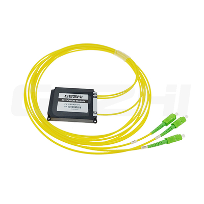 Perte d'insertion DWDM Mux Demux de canal personnalisable ≤7.0dB
