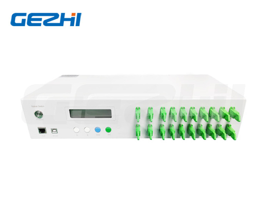 Commutateur optique haute stabilité MxN Matrix Rackmount pour réseau optique