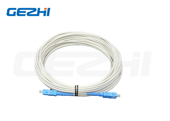 SC APC monomode simple à fibre optique
