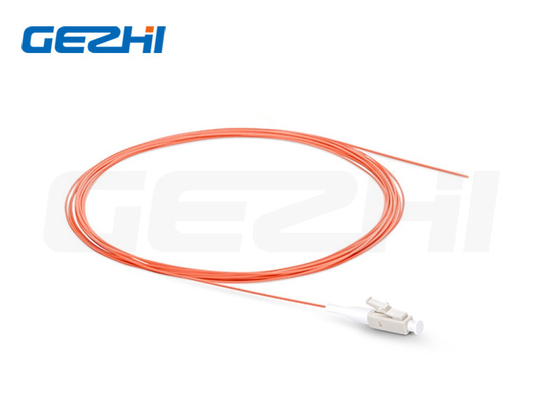 Piste de porc en fibre optique Simplex OM1/OM2 LC/SC/FC/ST/LSH personnalisée
