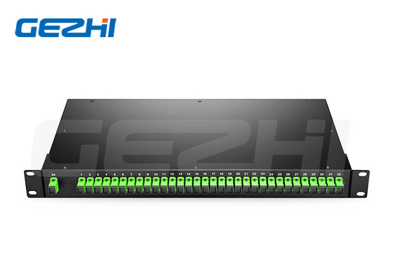 1x32 Ports montage de rack de séparateur PLC à fibre mono-mode avec connecteur SC/APC