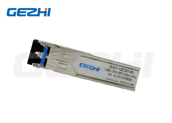 1.25G 1310nm 40Km CWDM SFP module émetteur-récepteur optique en mode unique