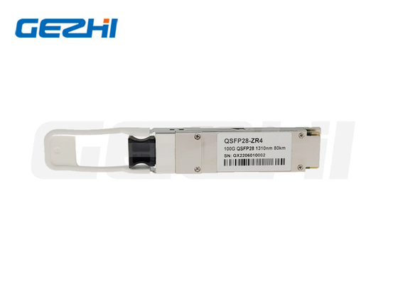 Module de récepteur optique 100G QSFP28 ZR 1310nm 80Km hautement compatible