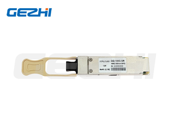 MPO 100G 850nm SR Module de récepteur optique DDM 100M QSFP28 Prise en charge OEM