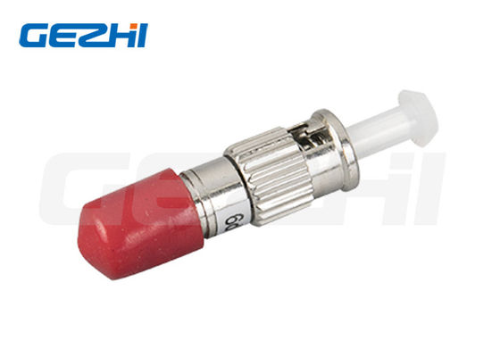 Attenuateur de fibres optiques métalliques 1dB ST/UPC mâle à femelle pour une réduction de signal de haute précision
