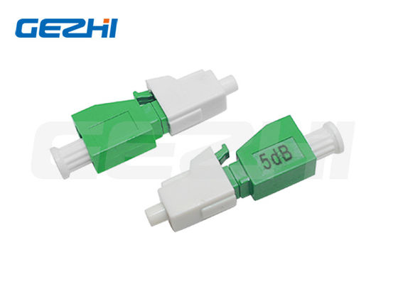 Attenuateur à fibre optique LC/APC avec boîtier en plastique pour l'équipement d'essai LC de sexe féminin à masculin 1dB-30dB Attenuation