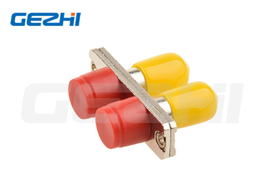 Adaptateur hybride en fibre optique FC-ST Duplex avec manche d'alignement en céramique et faible perte d'insertion ≤0,2 dB