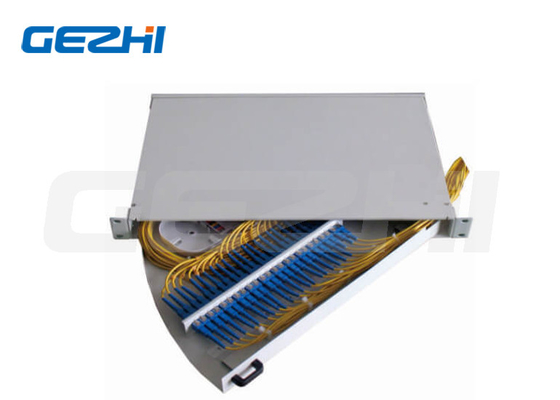 19' 1U côté étirer rack monté panneau de patch de fibre optique