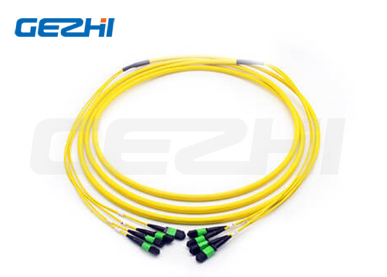 48F MPO (femelle) - MPO (femelle) câble à fibre optique de 3,0 mm LSZH