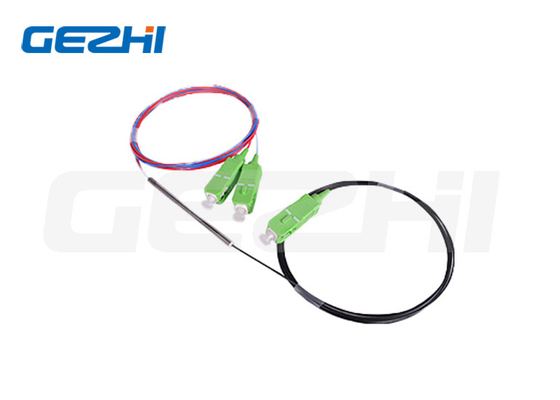 0.9mm Tube Fbt Splitter à fibres optiques en mode unique en mode multimode 1x2 1x3