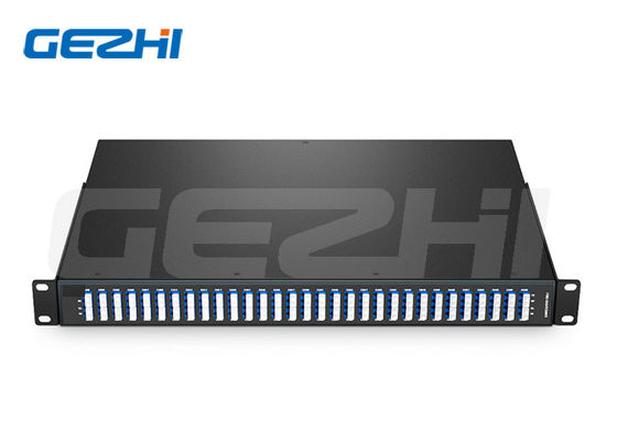 Multiplexeur à division de longueur d'onde DWDM Mux Demux à 60 canaux avec monture à rack 1U