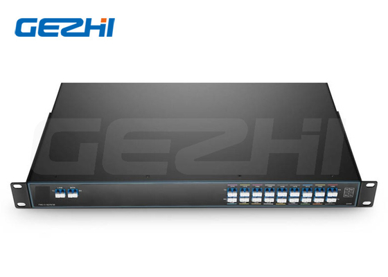 Multiplexeurs à fibre optique Cwdm de 18 canaux 1270-1610 nm avec port de moniteur