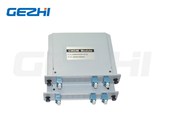 Optique ajoutez - le multiplexeur 2CH 4CH 8CH CWDM OADM de baisse pour l'usage flexible de réseau de FTTx