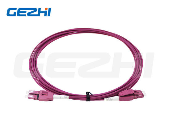 Câble à fibre optique duplex avec échange de polarité Uniboot et gaine LSZH de 5 m de longueur pour une connectivité haute performance