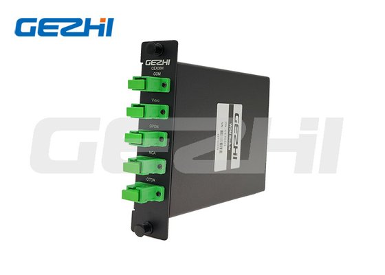 LGX GPON XGPON Vidéo OTDR LGX SCAPC hautement fiable pour les réseaux optiques de télécommunications