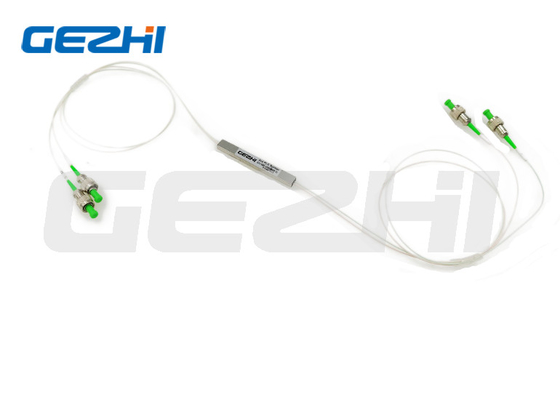 2X2 Mini PLC Splitter à fibres optiques 2 voies Splitter à fibres optiques avec connecteur FC