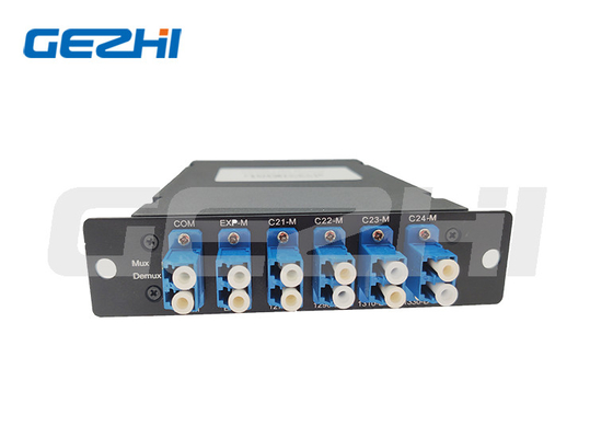 Fibre que l'on peut brancher du paquet DWDM Mux Demux de boîte du module LGX de 8CH DWDM double avec LC UPC