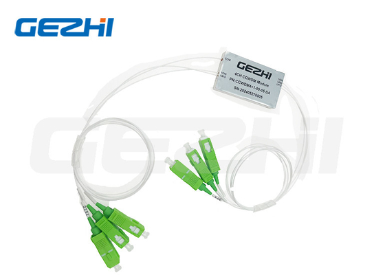 Optique WDM CCWDM 4+1CH SMF-28e avec 0,9 tube lâche SC/APC Module CCWDM Mini cwdm