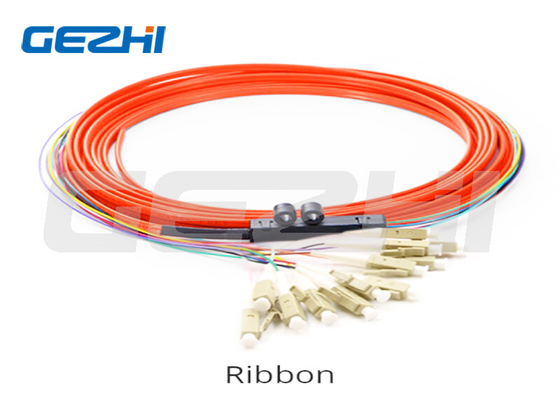 4-24 Fibres OM1/OM2 Multimode LC/SC/FC/ST/LSH Pigtail en fibre optique