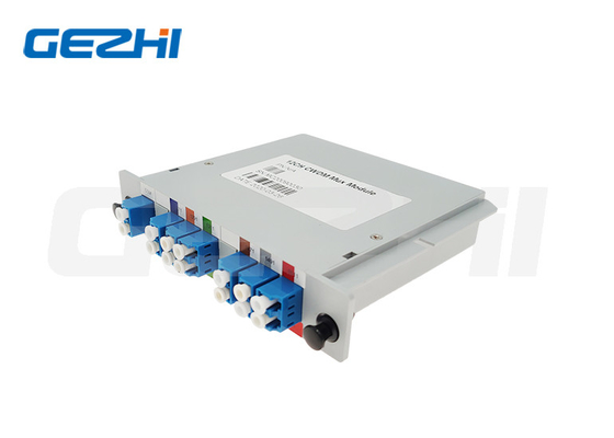 Équipement de fibre optique 12CH MUX 1260-1620nm Module de cassette CWDM en fibre avec adaptateur LC UPC