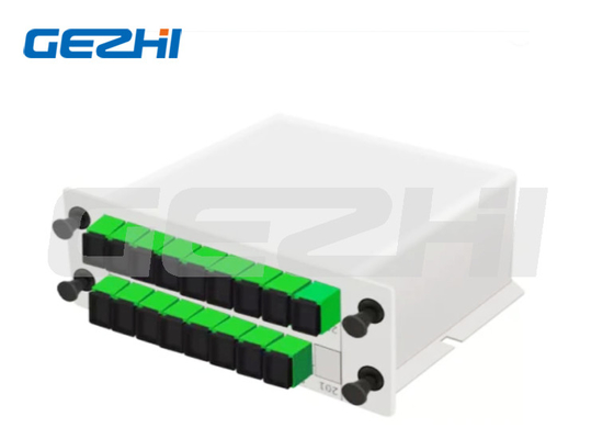1*16 fibres LGX boîte de séparateur modulaire insertion séparateur optique Insérer cassette