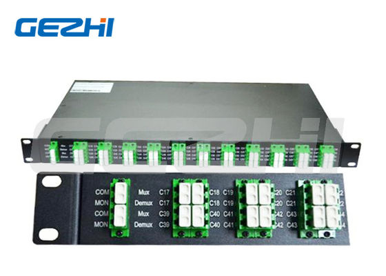 Module Athermique AWG DWDM 40 canaux LC/APC 100 GHz pour applications MUX/DEMUX