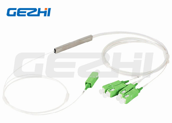Splitter PLC à fibre optique en mode unique avec ventilateur et connecteurs SC/APC