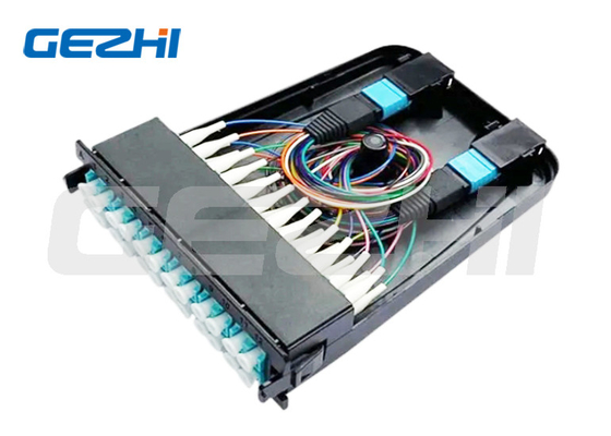 Module de cassette à fibre optique MPO 1U 12~144 cœurs avec perte de retour ≥ 55 dB