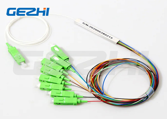 1×16 Sc/Upc Splitter à fibre optique Plc - Type de tube en acier avec connecteur SC/APC