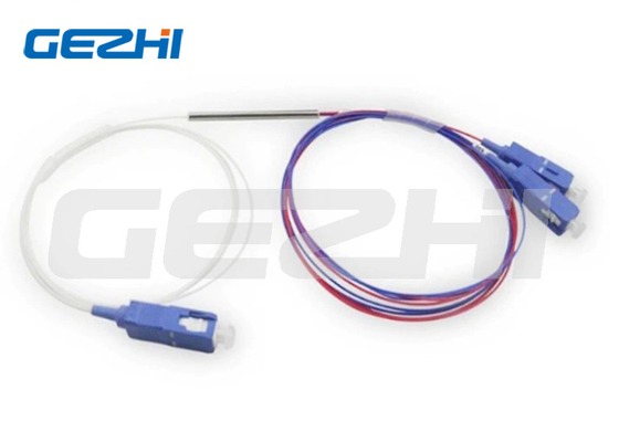 Ratio de séparation Fibre optique 1x2 FBT Coupler Splitter Splitter optique OPTICO 1X2 Coupler FBT mono-mode