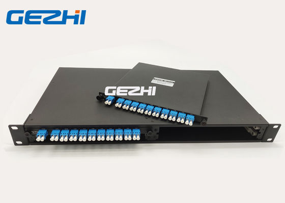 La double fibre branchent WDM dense C21 de 4CH 100Ghz à l'adaptateur de PC de C24 LC
