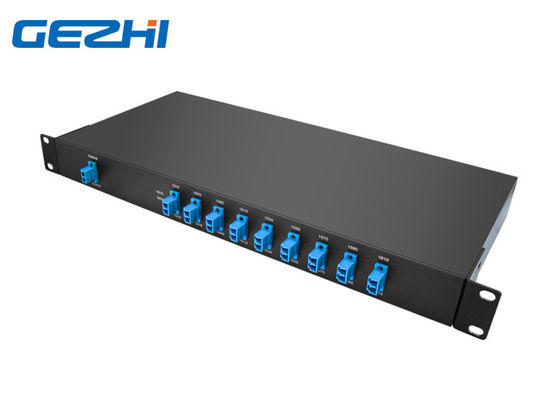 Double module optique de la fibre 1310nm 1x8 ch CWDM Mux Demux
