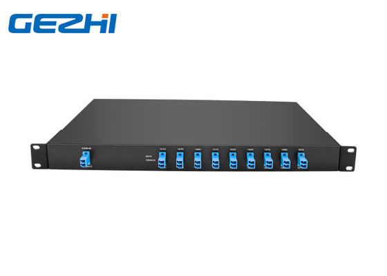 Améliorez le PC Pigtailed double 1x8 DWDM optique Mux du port LC