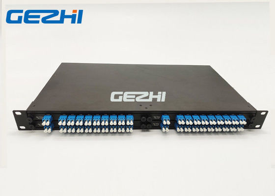 4 multiplexeur de passif du bâti de support de pouce 1U de la fente 19 1x8 CWDM