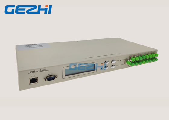 Commutateur optique programmable du châssis 1x16 Benchtop de bâti de support