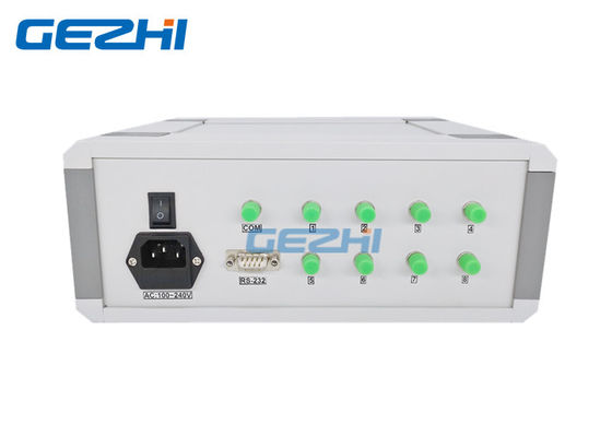 Équipement rapide de commutateur optique du bureau RS232 1x8 de commutation