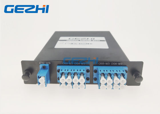 Double module dense de WDM Mux Demux de la Manche C40 de la fibre 8
