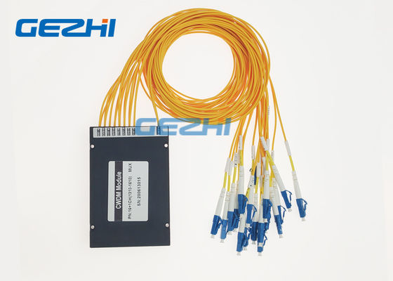 8 doubles côtés CWDM de canaux optiques ajoutent le multiplexeur de baisse