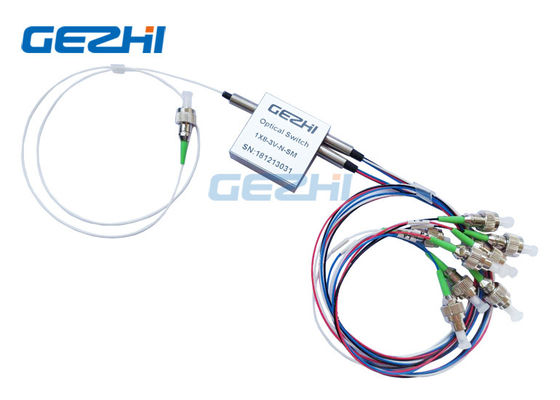 Non verrouillage du commutateur optique passif de fibre de 1742nm 1x8
