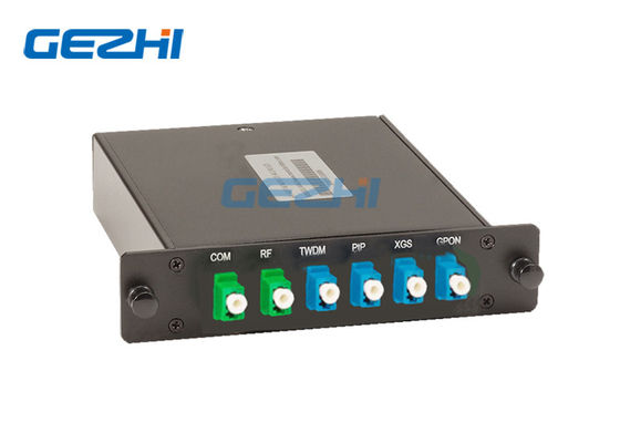 Multiplexeur optique de la fibre NGPON Cex de module simple de WDM