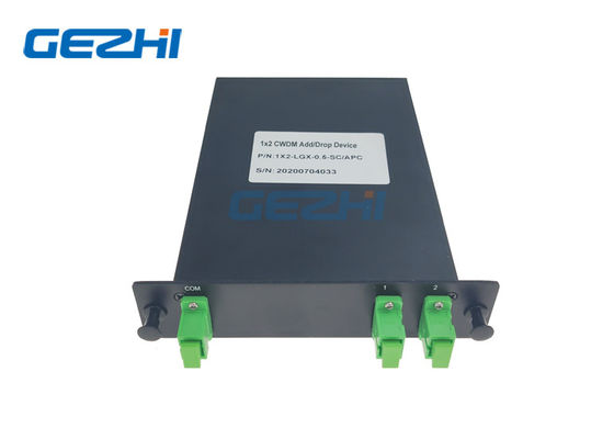 1510nm 1x2 CWDM simples ajoutent le module passif de multiplexeur de baisse