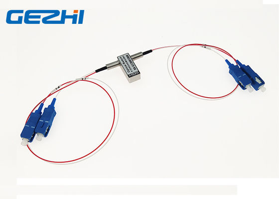 2x2b Lecteur mécanique à fibres Gigabit de contournement LC / UPC
