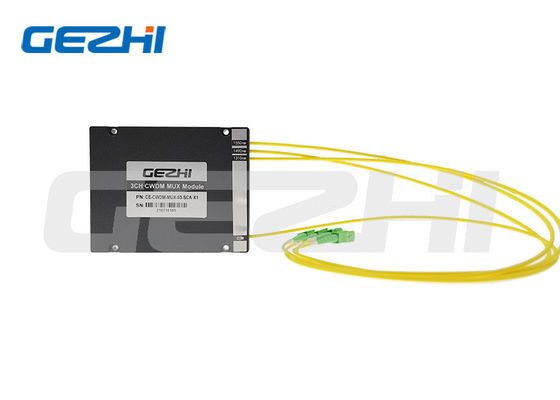 UIT du module CWDM Mux Demux 1310/1490/1550nm 500mw de GEZHI Photonics CEX