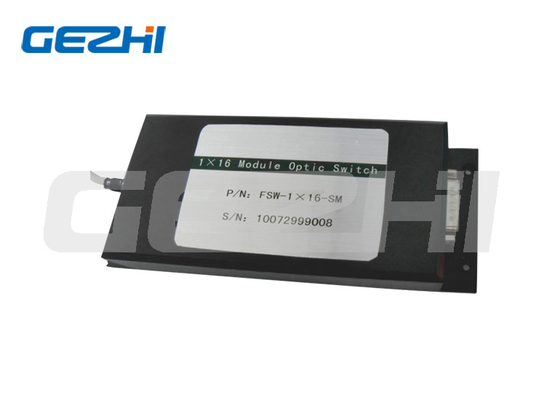 commutateurs optiques FSW 900um 3V 5V SMF 500mW de la fibre 1x8 mécanique